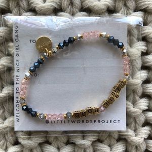 Little Words Project Bracelet